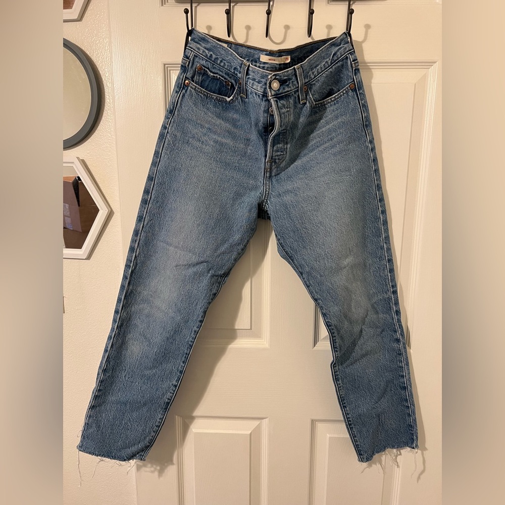 Levis Wedgie sz 29 - Picture 10 of 10